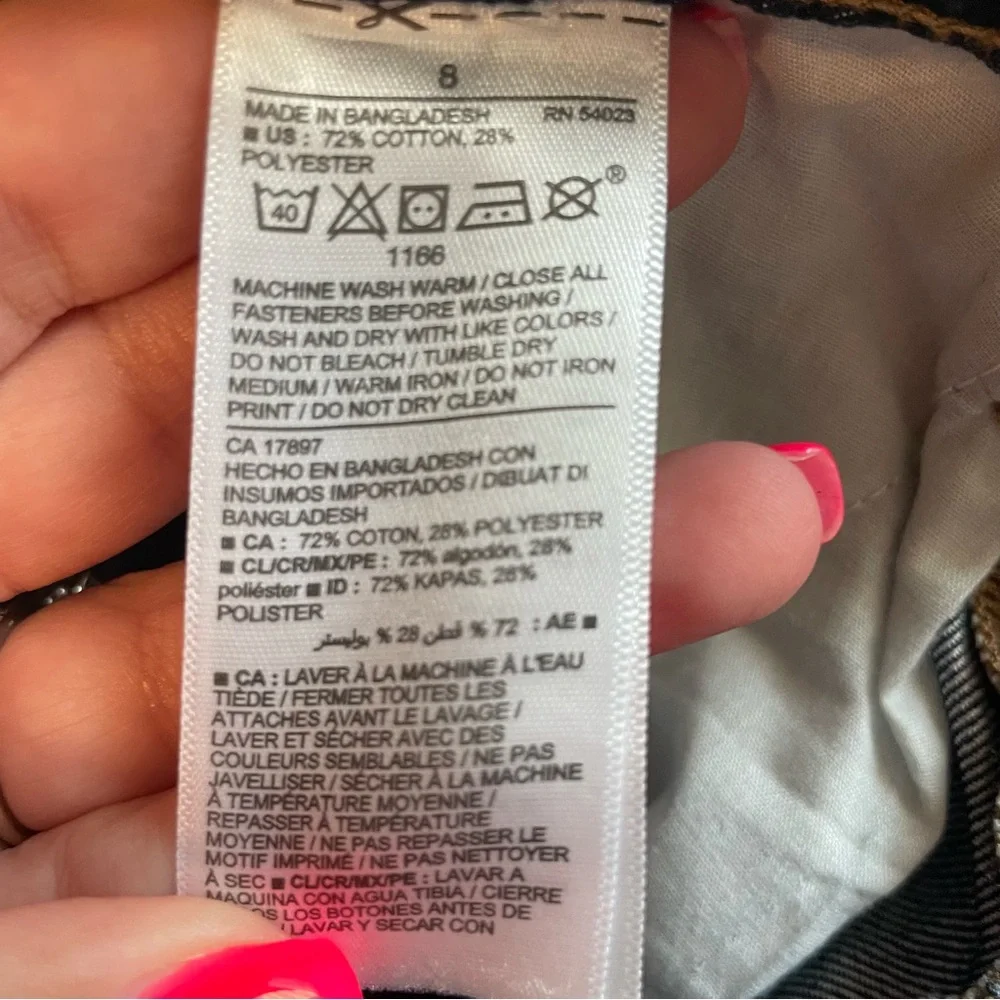 Old Navy Boys Dark Wash Straight Leg Jeans- New!